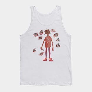 Jonathan Sims Archivist has a KNIFE transparent eyes Tank Top